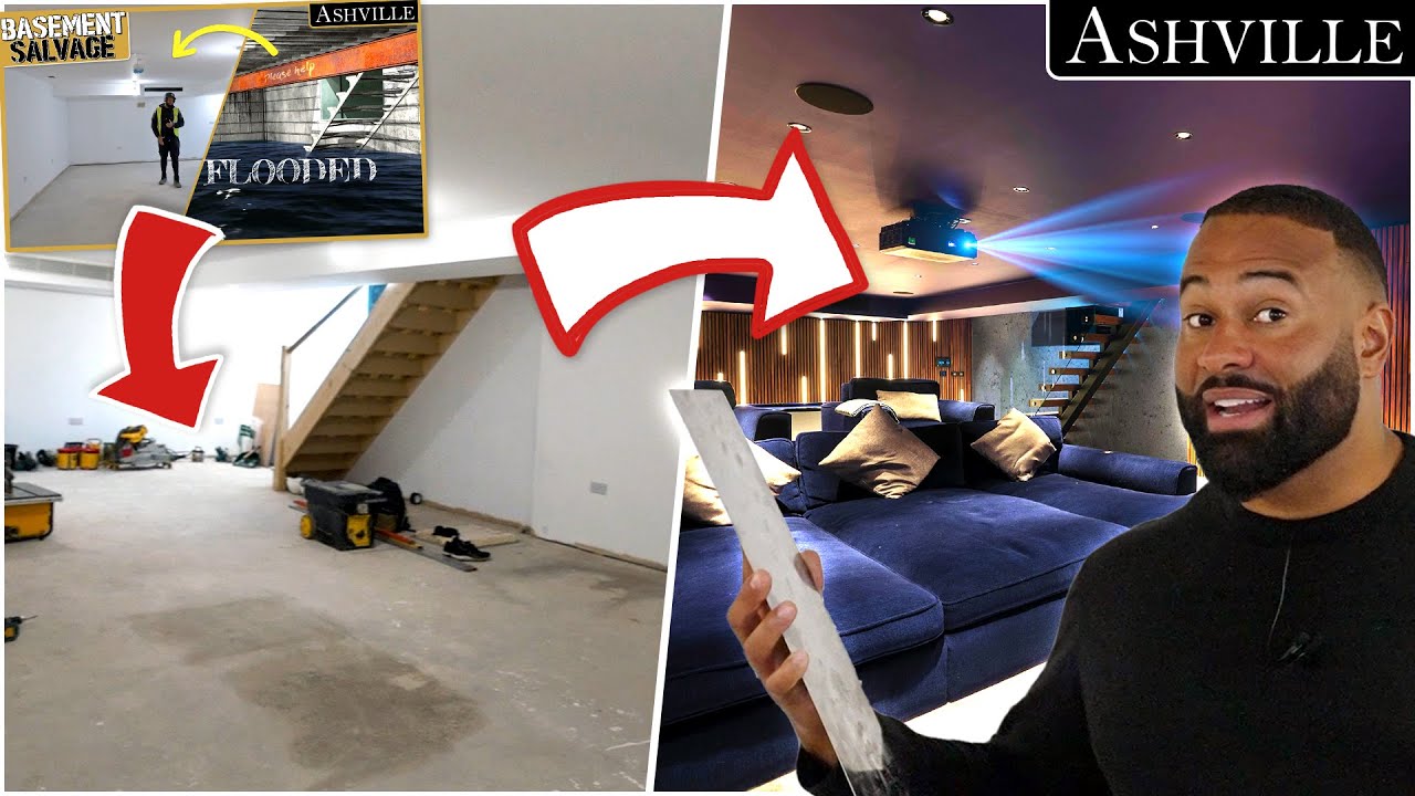 We Turned a Flooded Basement into an Epic Home Cinema
