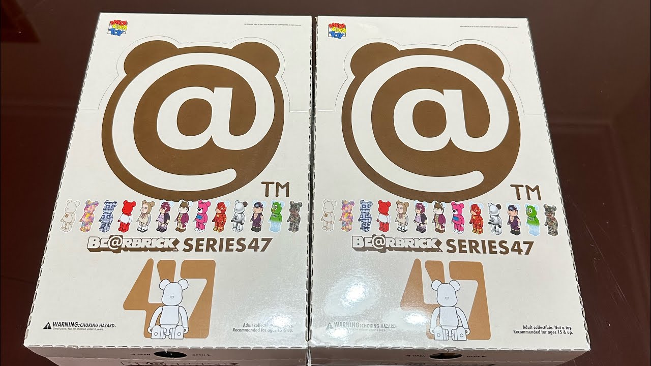 [Bearbrick Series 47] Unbox!! I got something special🥳🥳🥳🥳(Box 1/2)