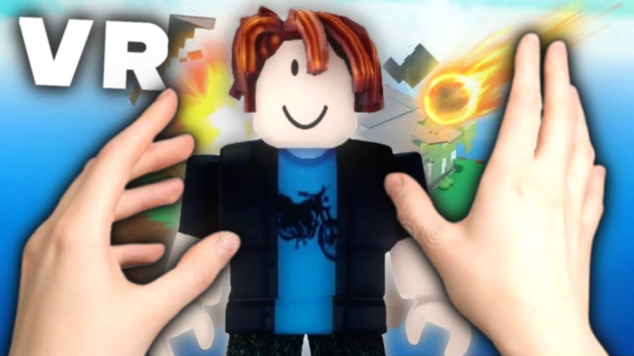 REALIDADE VIRTUAL NO ROBLOX É UMA LOUCURA!! 😱 (Natural Disasters)
