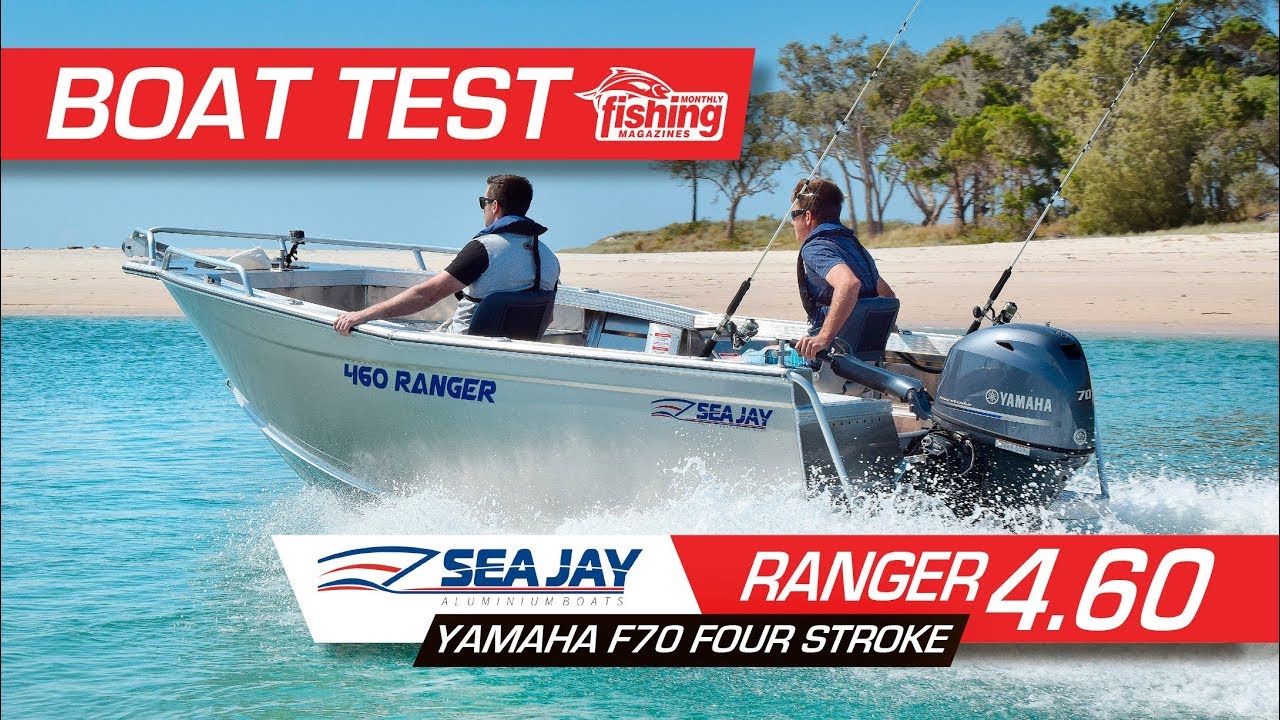 Протестировано | Sea Jay Ranger 4.6 с румпелем Yamaha 70 л.с.