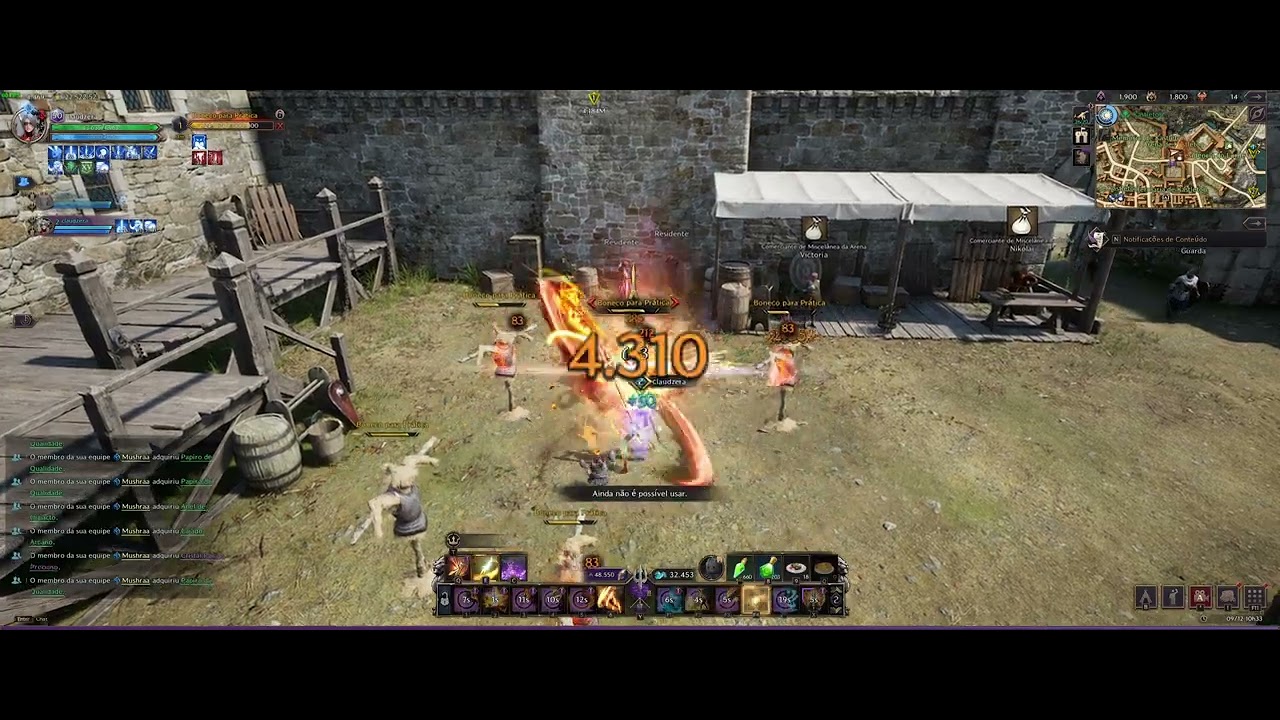 Build 500k+ DPS Montante + Lança - Throne and Liberty
