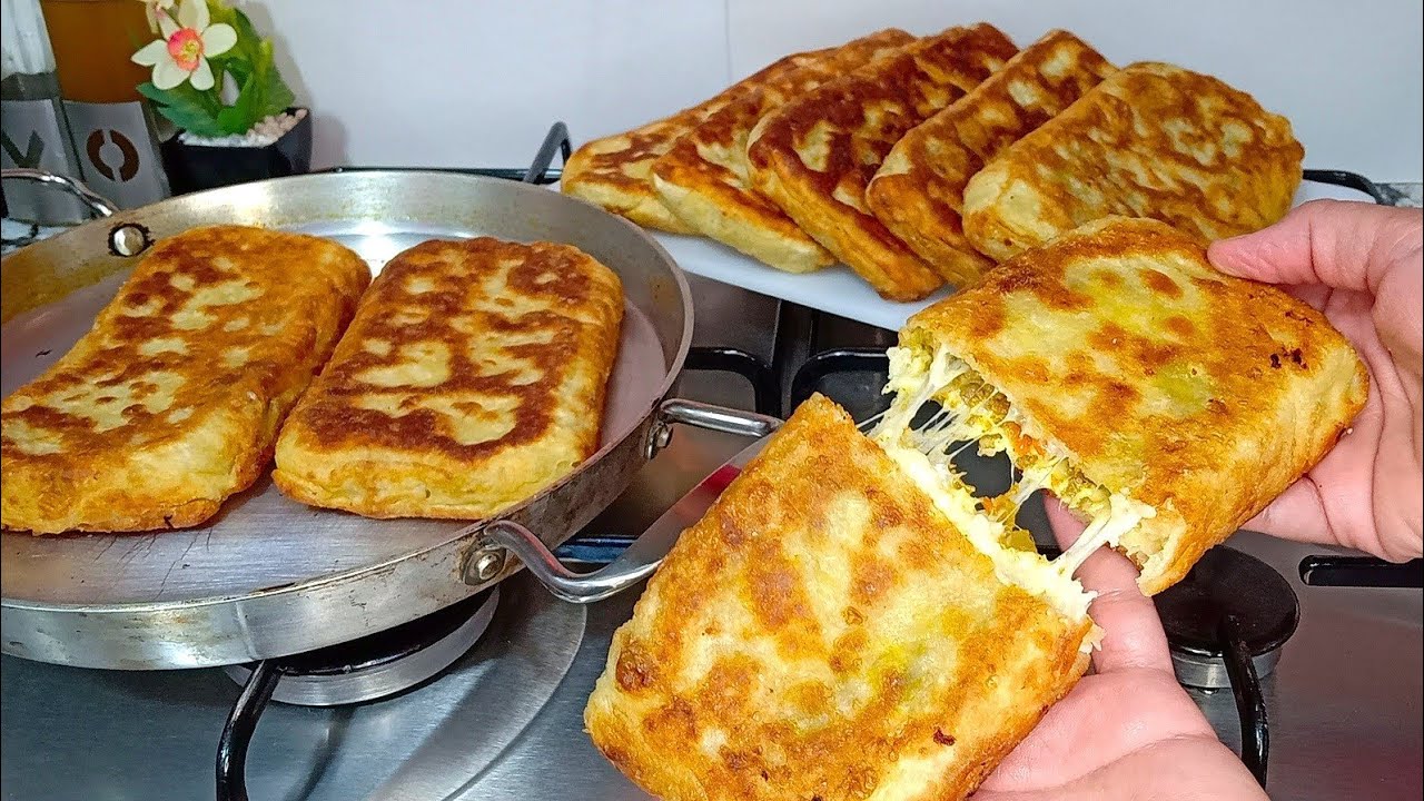 جديد !!! مسمن الخلاط السريع على شكل طاكوس بدون زبدة بدون دلك ولا عجن