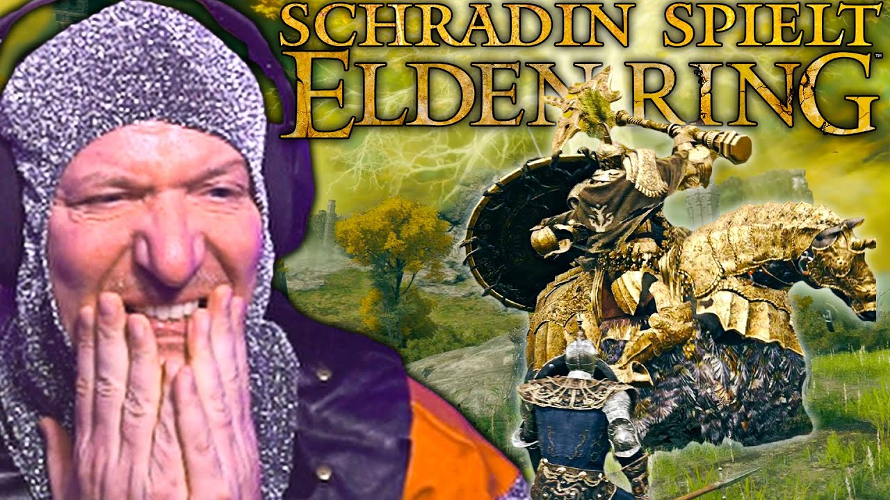 ERSTES MAL ELDENRING💀😱 JETZT SCHON GEBROCHEN⁉️🤣 | SCHRADIN SPIELT ELDENRING #1 mit COACH CYBERPUNK