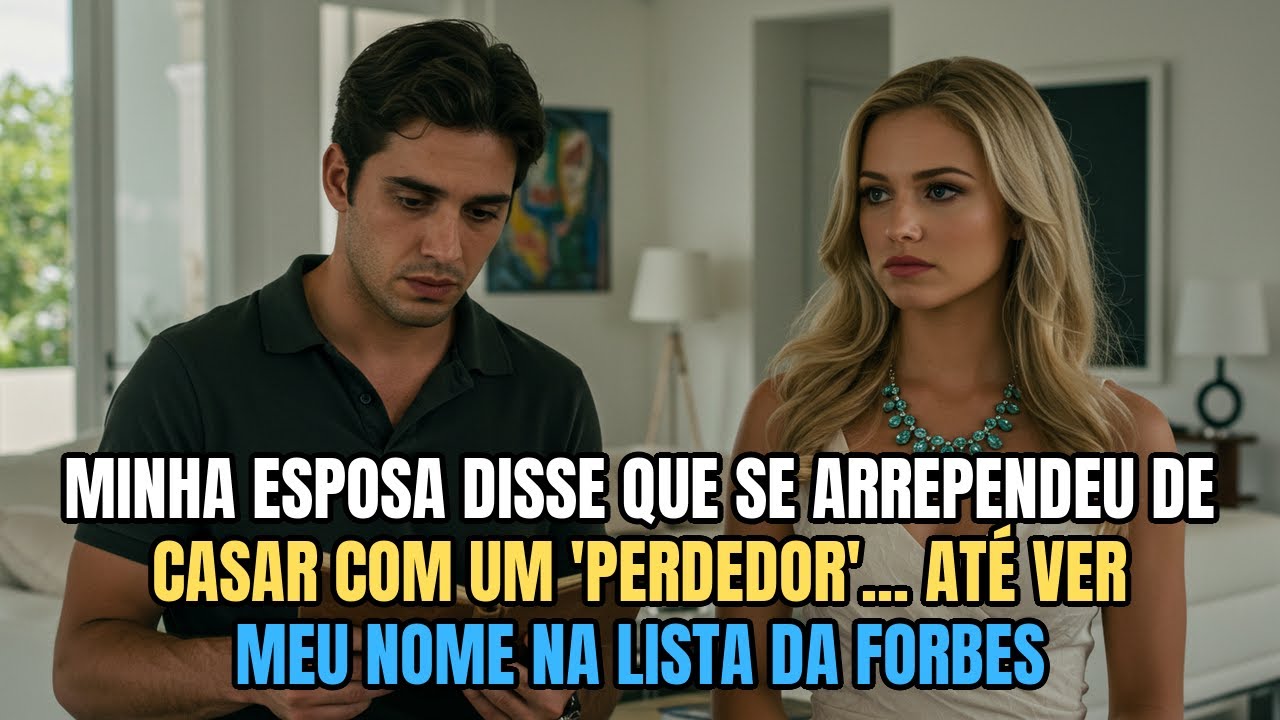 Minha Esposa disse que se arrependeu de casar com um 