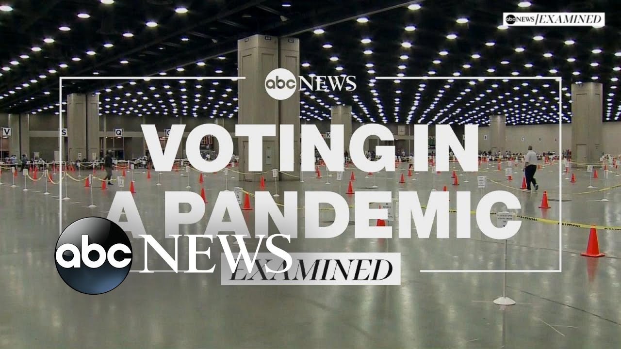 Voting in 2020 during COVID-19 l ABC News