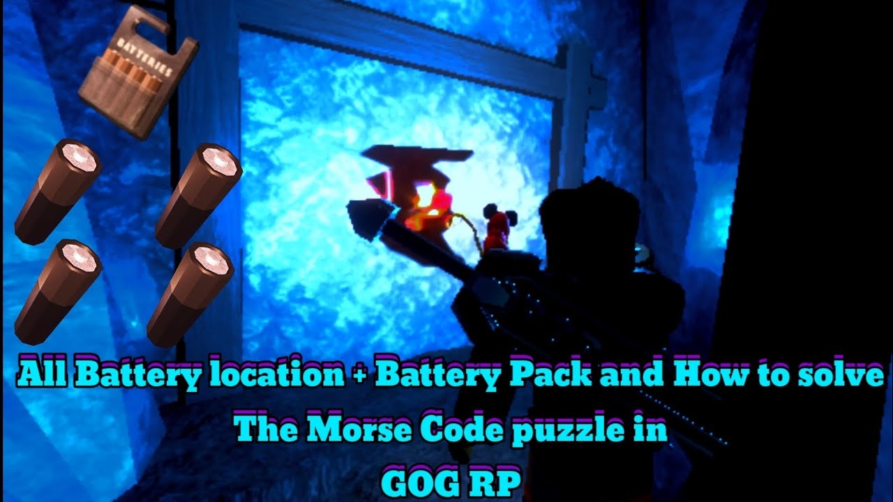 All Batteries Location + Battery Pack and How to solve The Morse Code puzzle in GOG RP