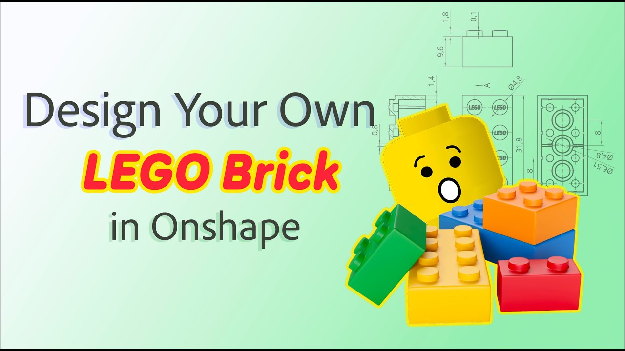 How I Designed LEGO Bricks Using CAD Software