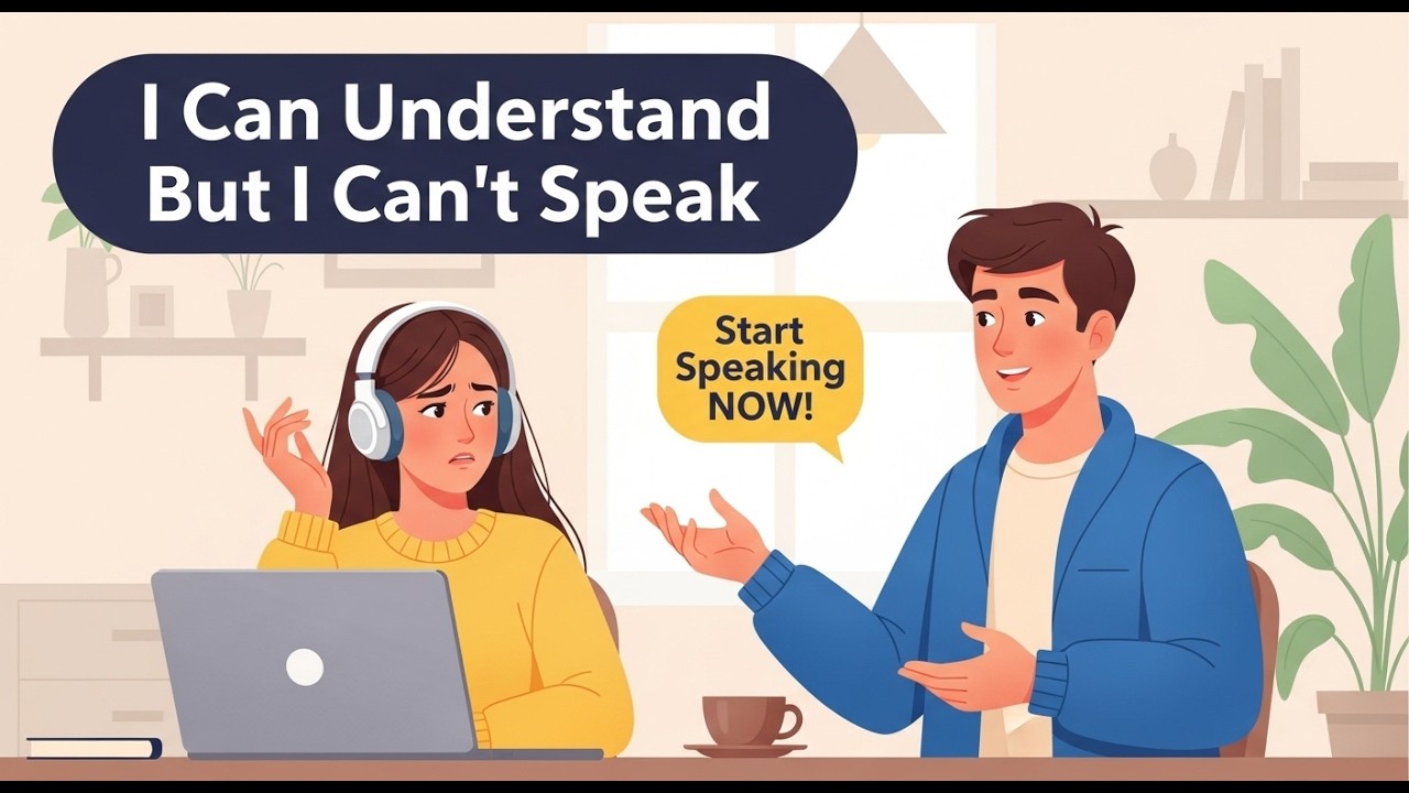 Understand English But Can’t Speak? | 8 Powerful Tips to Unlock Your Voice | English Conversation