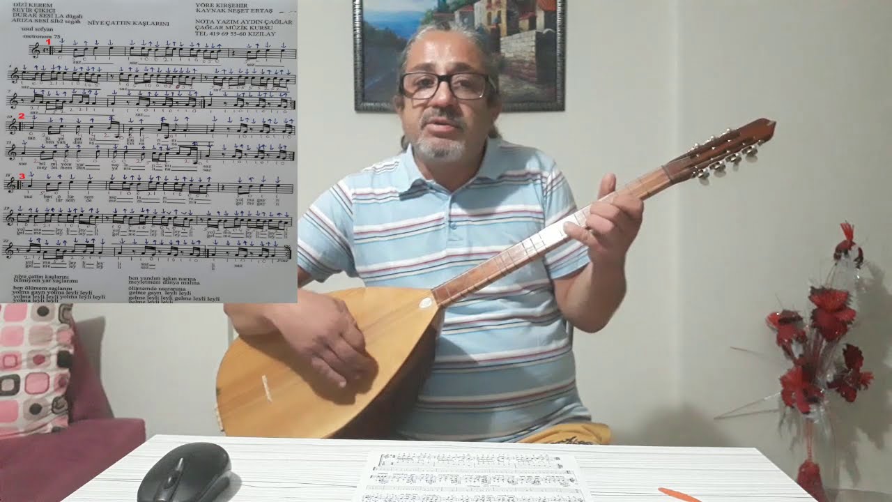 SOLFEJ NEŞET ERTAŞ NİYE ÇATTIN KAŞLARINI KISA SAP BAĞLAMA EKLEYEN SURGEON