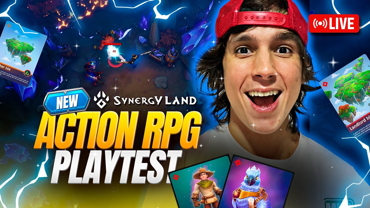 Synergy Land Dungeon Gameplay playtest - new Play to earn game!