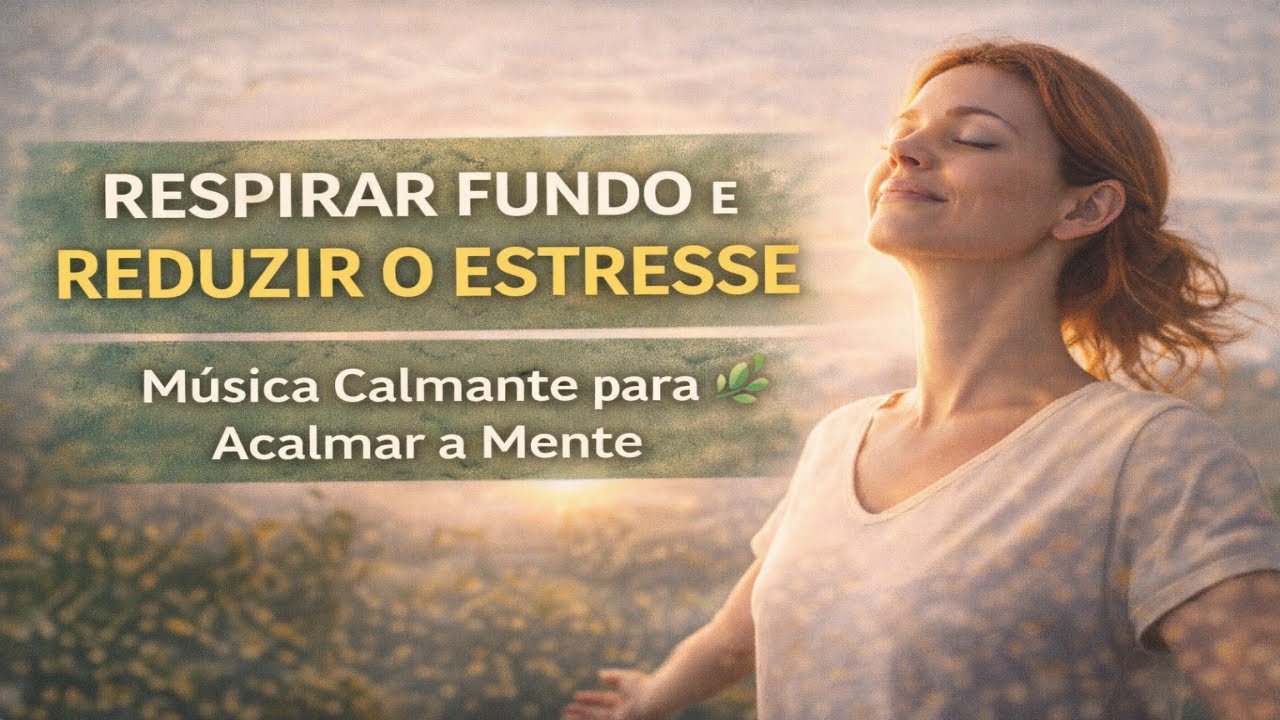 Respirar Fundo e Reduzir o Estresse 🌿 Música Calmante para Acalmar a Mente