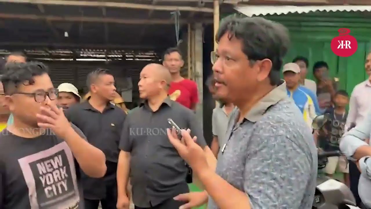 Tura-o a•sel ong•ani ja•mano CM Conrad K. Sangma songjinmani manderangko gronge nirokaniko dakanga
