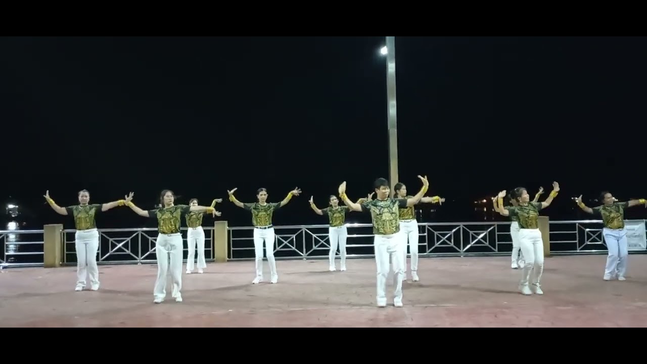 #พรตาพราน (เปี๊ยก ปัญญา สุวรรณทิพย์) ไลน์แดนซ์ผสมผสานท่ารำวัฒนธรรมภาคใต้ ประยุกต์จากท่าเต้นตะลุงสากล