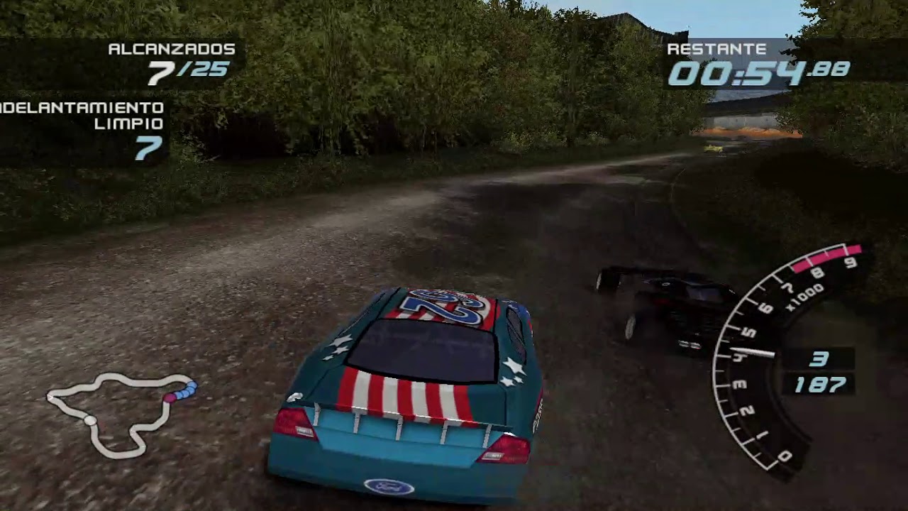 Ford Racing 3 Gamepley (Taurus Stock Car - Overtake) HD