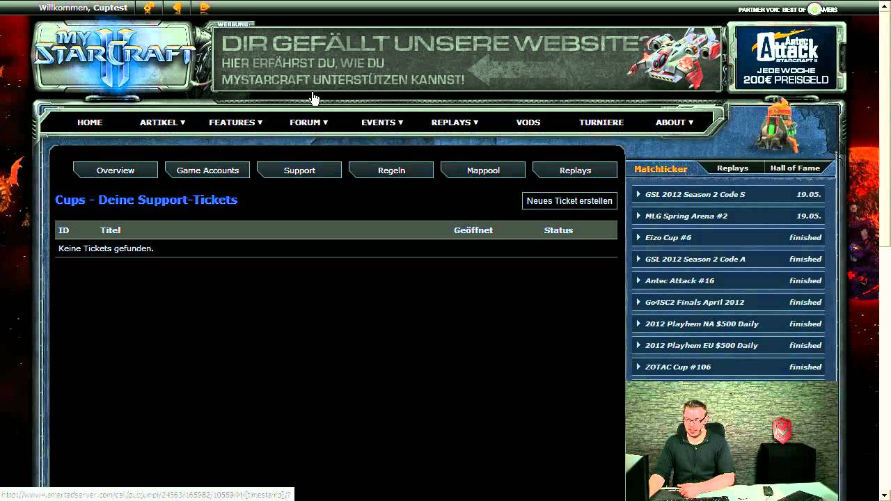 SCIIWCS Germany Qualifier by MyStarCraft.de - Tutorial