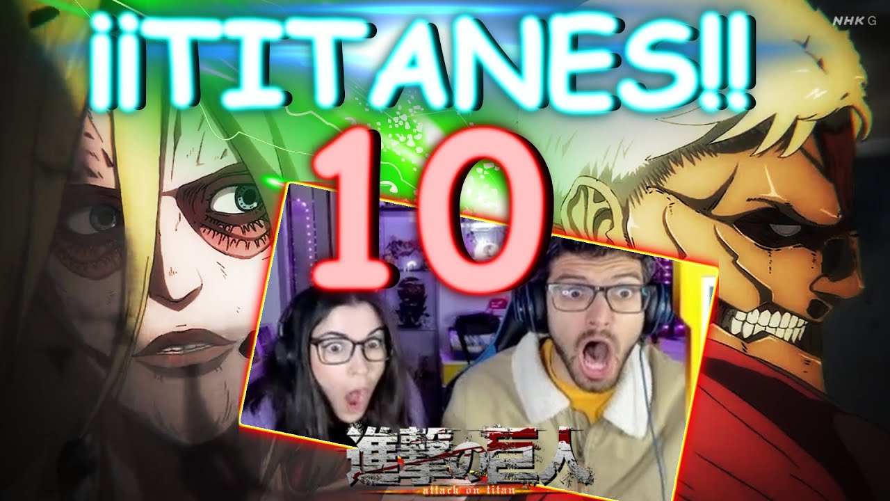 ⚔️¡¡TITAN HEMBRA!!⚔️ SHINGEKI NO KYOJIN Temporada 4 Parte 2 Capitulo 10 [REACCION ARMIN Y CONIE]