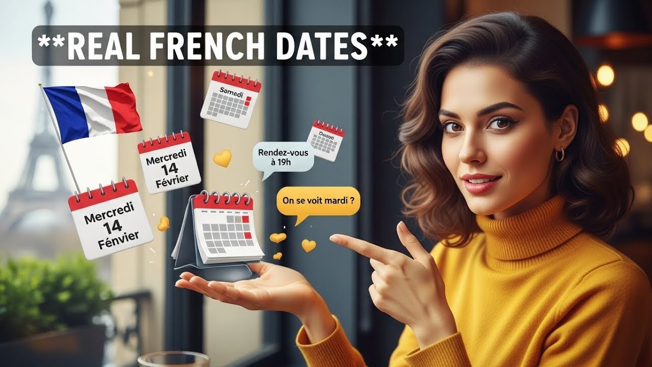 Build French Sentences & Learn Dates | Beginner French Lesson