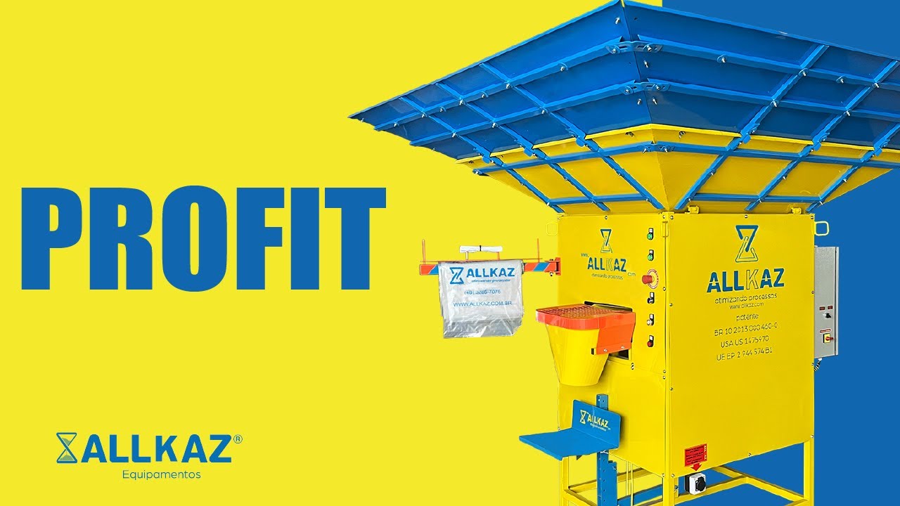 Máquina de Ensacar - PROFIT - Allkaz Equipamentos
