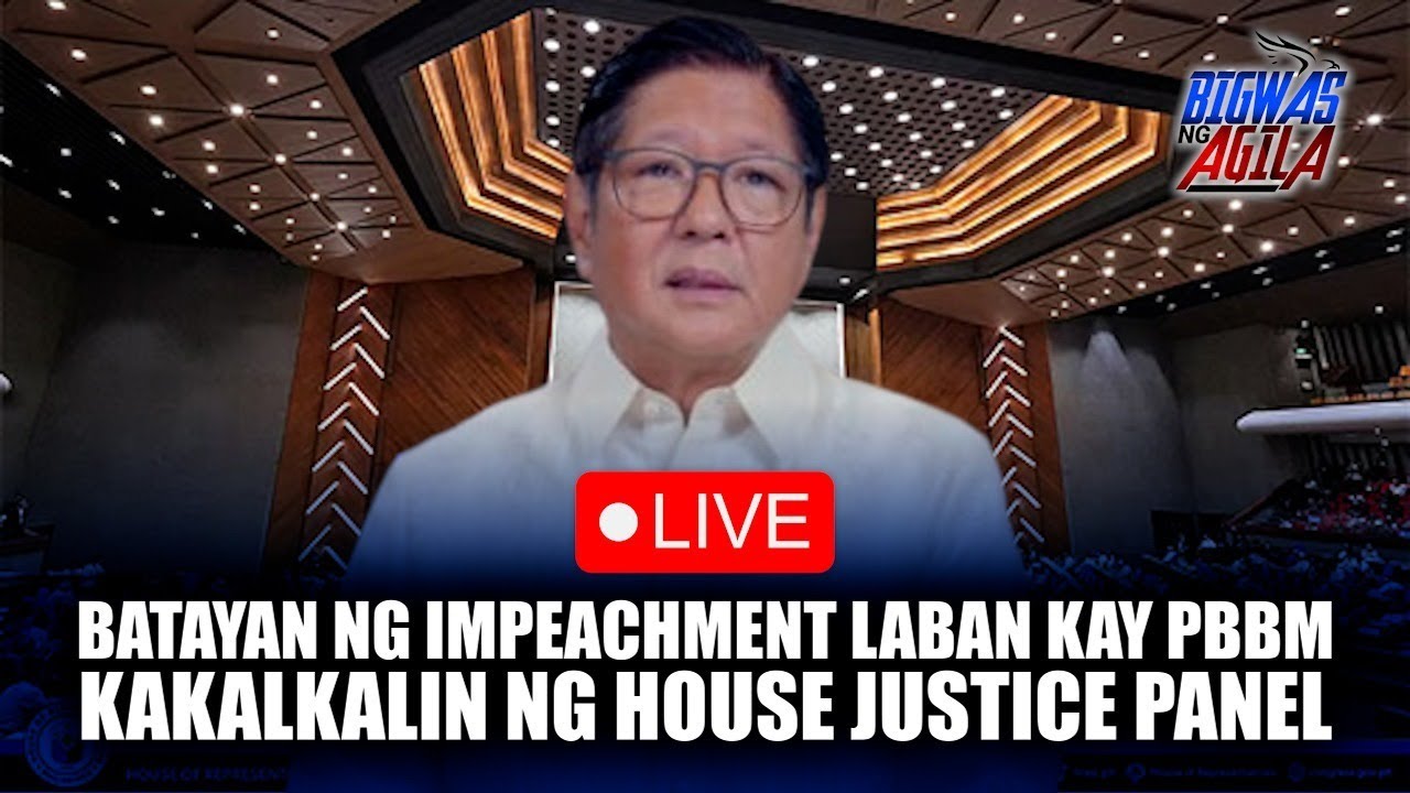 BREAKING | Batayan ng Impeachment laban kay PBBMKAKALKALIN ng House Justice panel