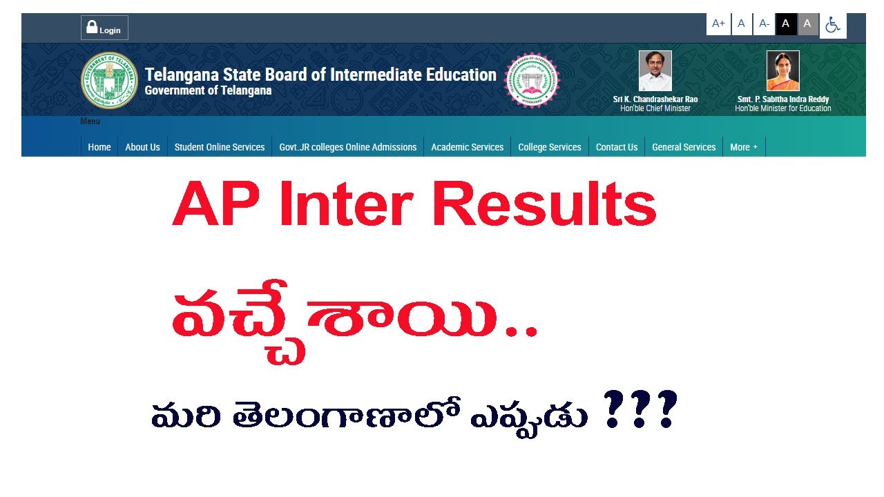 TS Inter Results Release 2023 Announced in Telugu