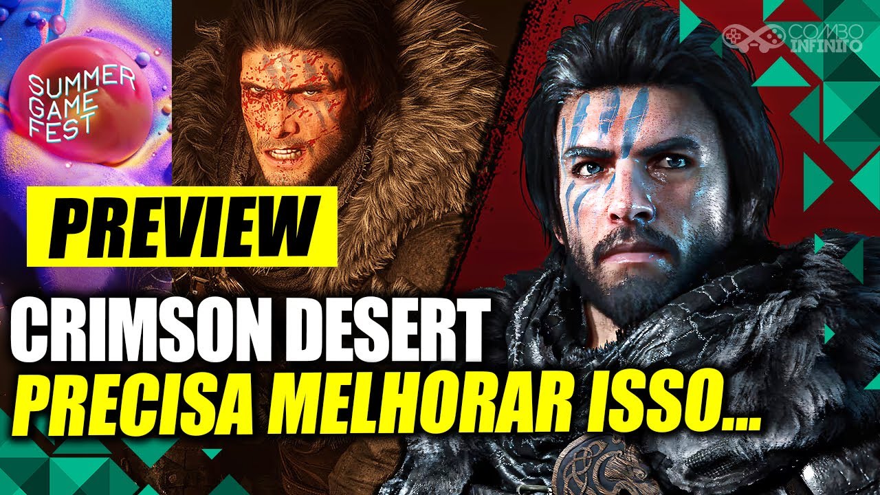JOGAMOS! CRIMSON DESERT É INSANO! MAS…