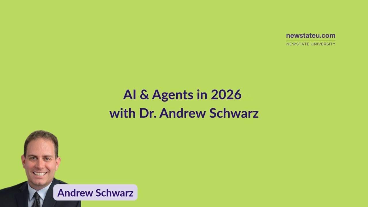 AI & Agents in 2026 with Dr. Andrew Schwarz