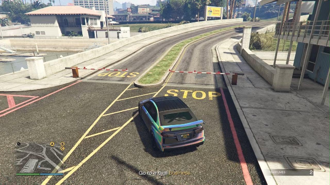 GTA online - Mr Faber job (monopoly)