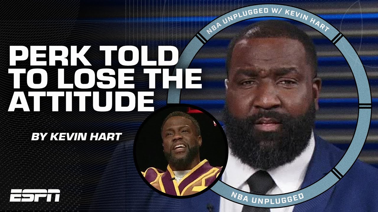 LOSE THE ATTITUDE! 🤣 Kevin Hart teases Kendrick Perkins on NBA Unplugged 👀