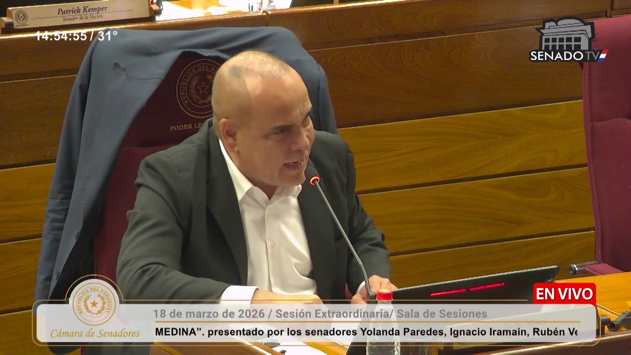 SESIÓN ORDINARIA DE LA CÁMARA DE SENADORES 18-03-26