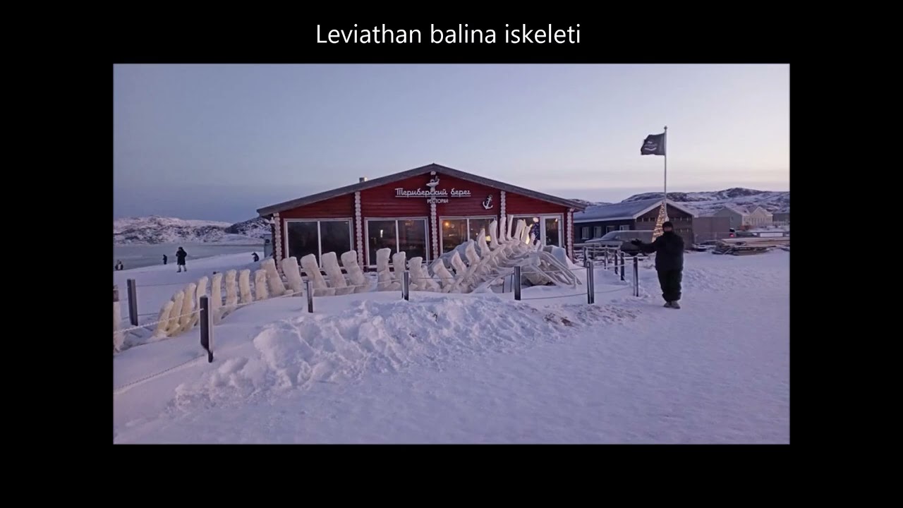 Kuzey kutbunda haritaların bittiği yerdeyiz-Teriberka-Rusya