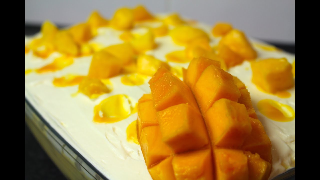 Three Milk Mango Cake | آم کا کیک | Eid Special | Cake Recipe | Dessert Recipe