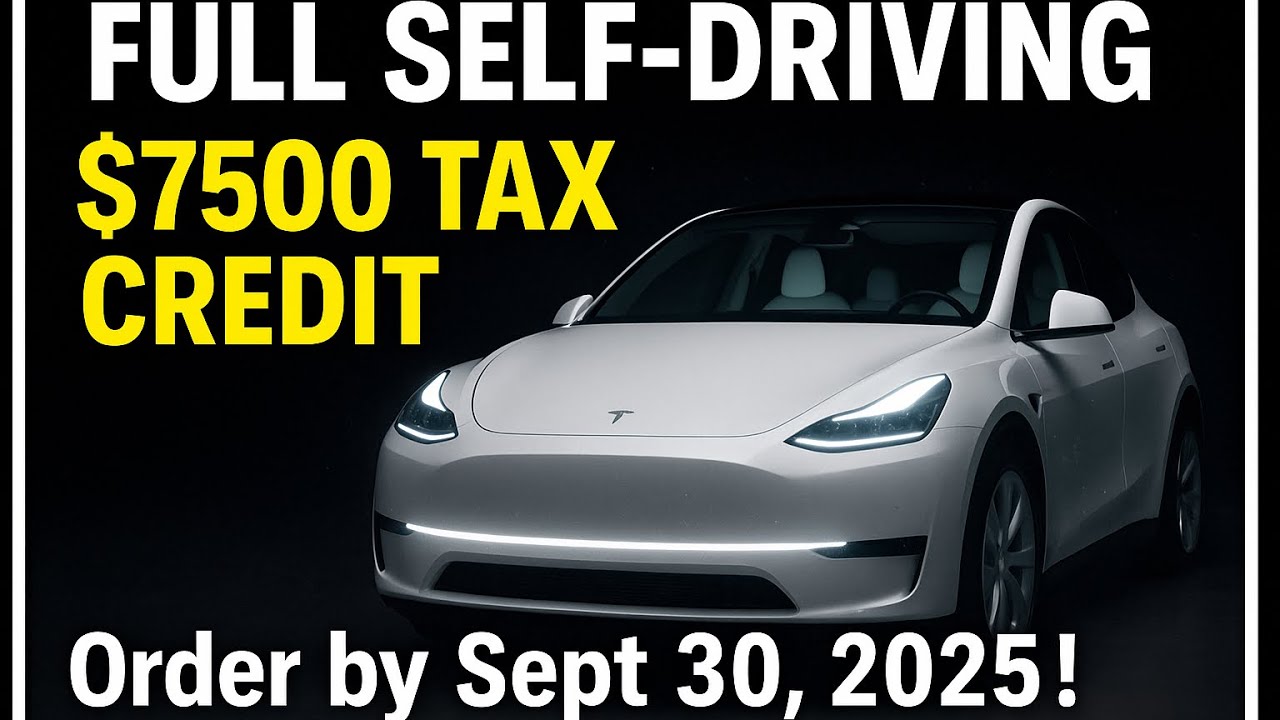 2026 Tesla Model Y Full Self Driving Demo |  www.orderatesla.com - for the best deal