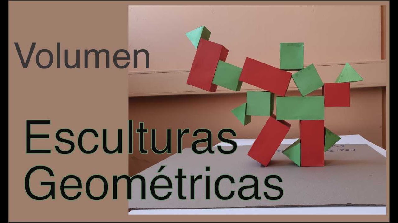Educación Artística  2021  Esculturas geométricas