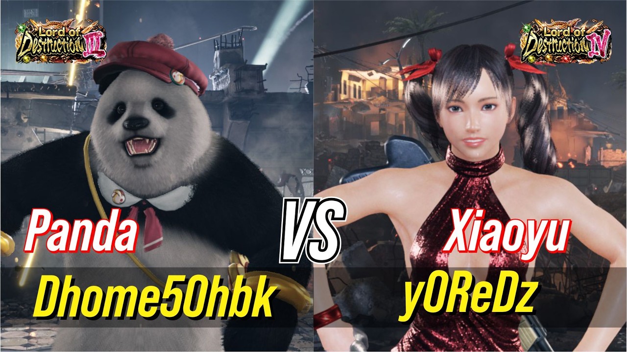 Dhome50hbk (Panda) vs yOReDz (Xiaoyu) | Tekken 8 Replays
