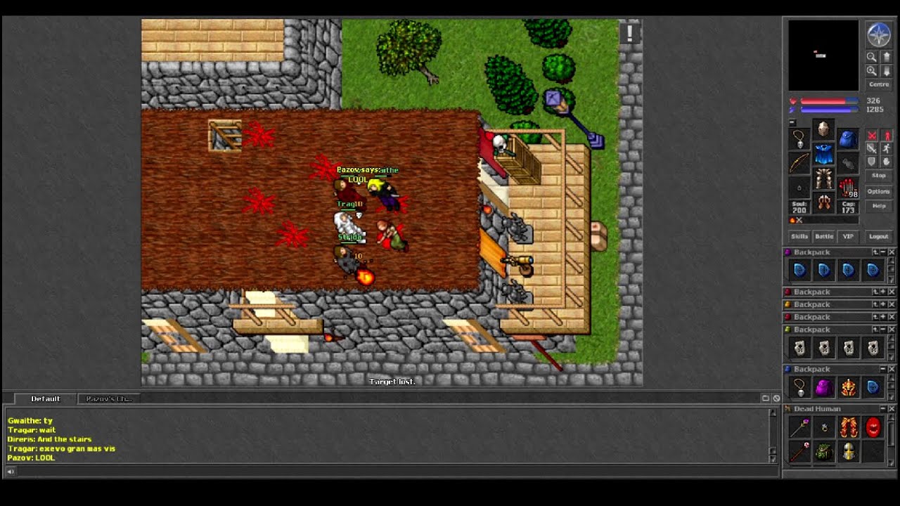 TRAP & RED SKULL Lv. 72 DEAD [NICE LOOT] (Premia 7.6 2006)