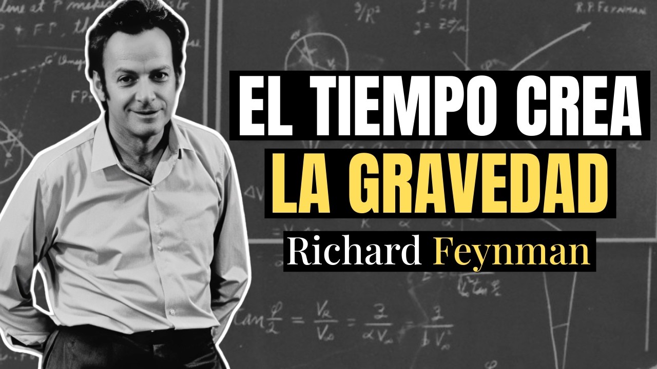 La Explicación de Feynman sobre la Gravedad que ROMPERÁ Tu Realidad (No es una Fuerza, es TIEMPO)