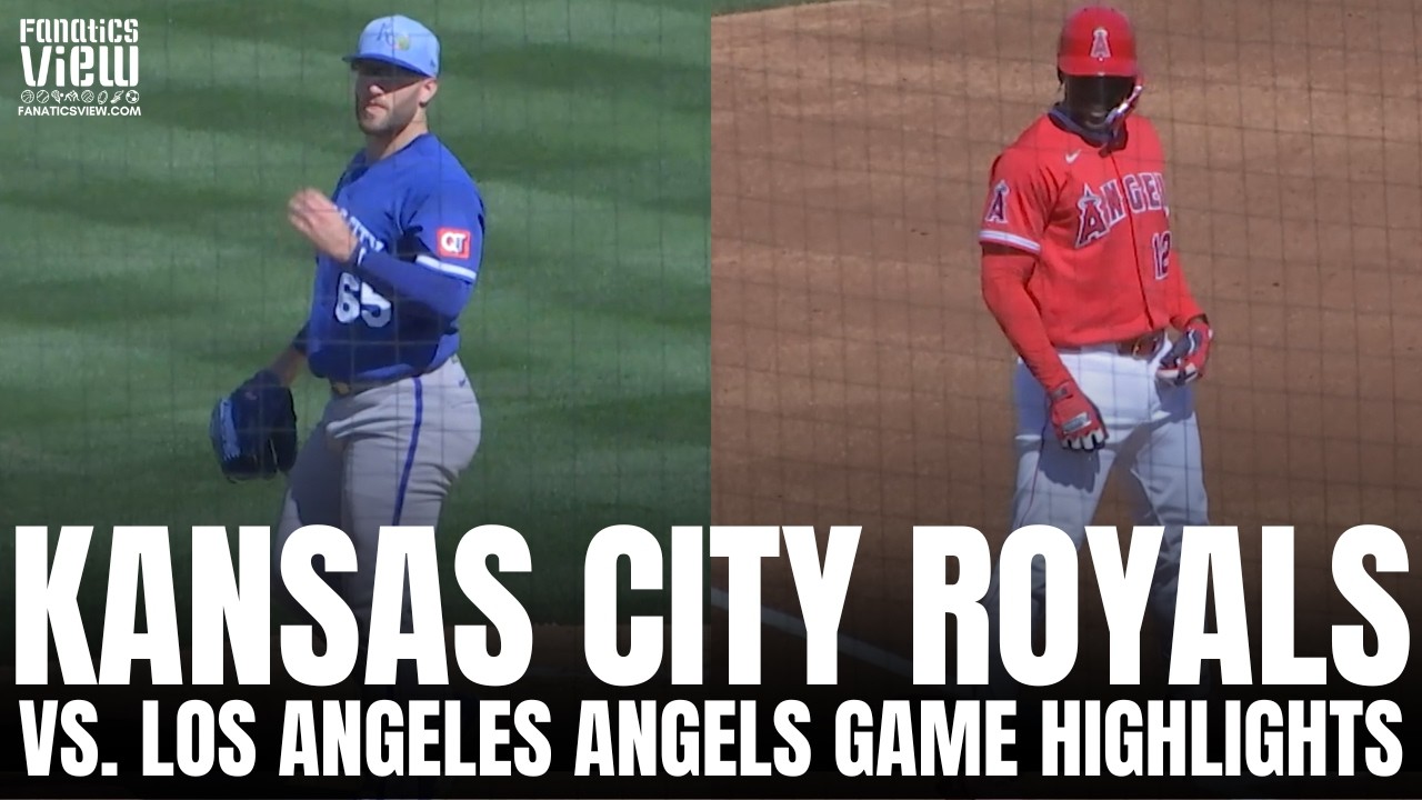 Kansas City Royals vs. Los Angeles Angels 2026 Spring Training Game Highlights | 3.2.26