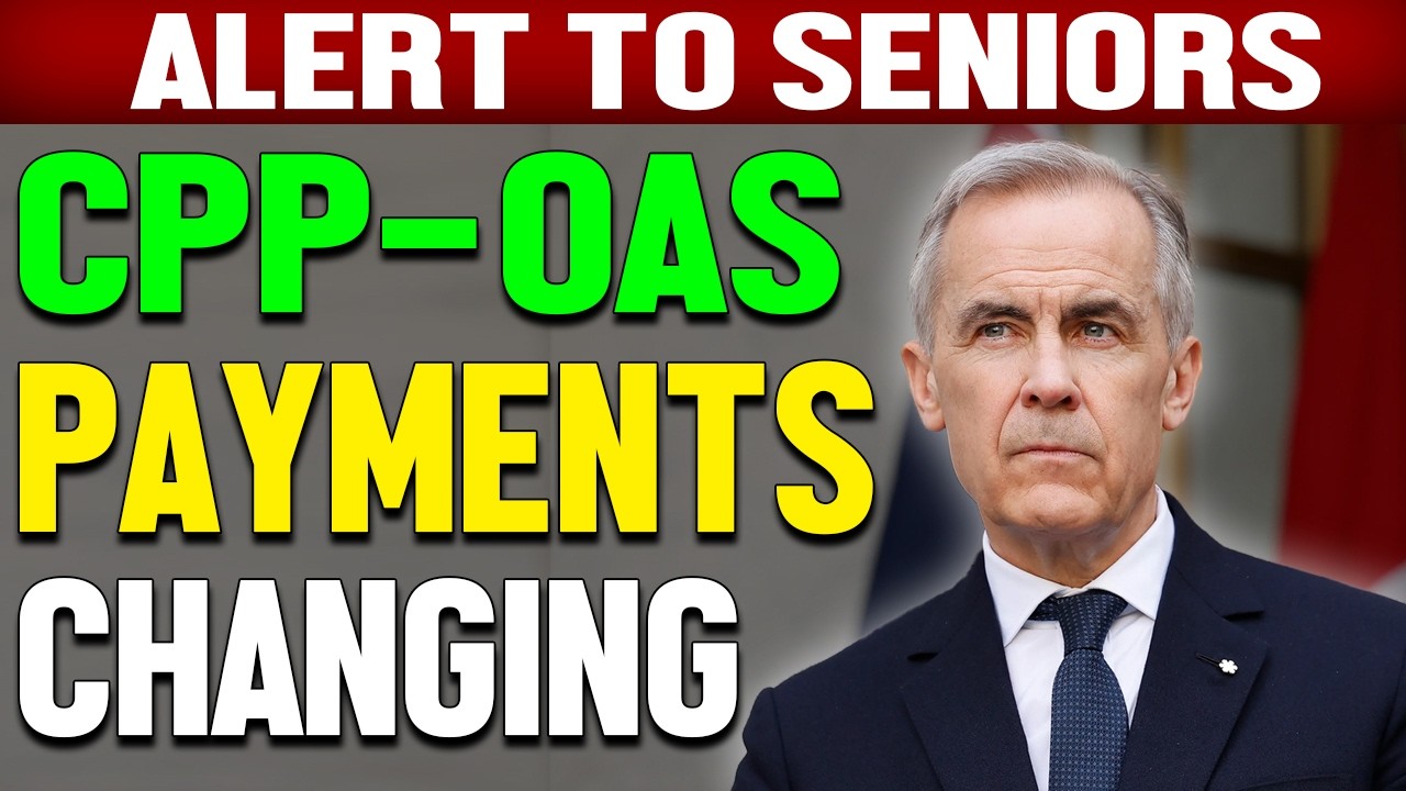 CPP & OAS Payments Are Changing &ndash; CRA Sends Important Alert to Seniors!