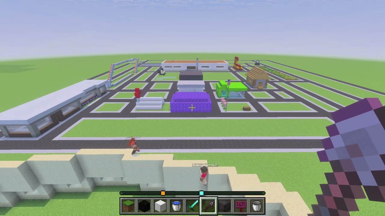 Minecraft city