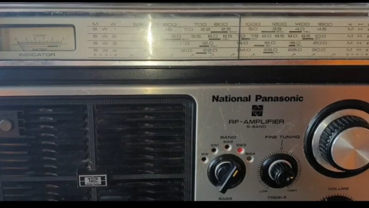 راديو ناشيونال بانسونيك الاصلي Radio national Panasonic R558B