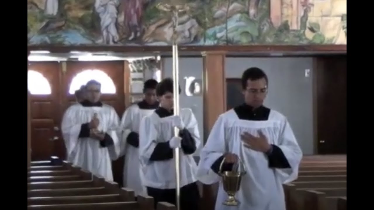 High Mass Practice for Altar Servers