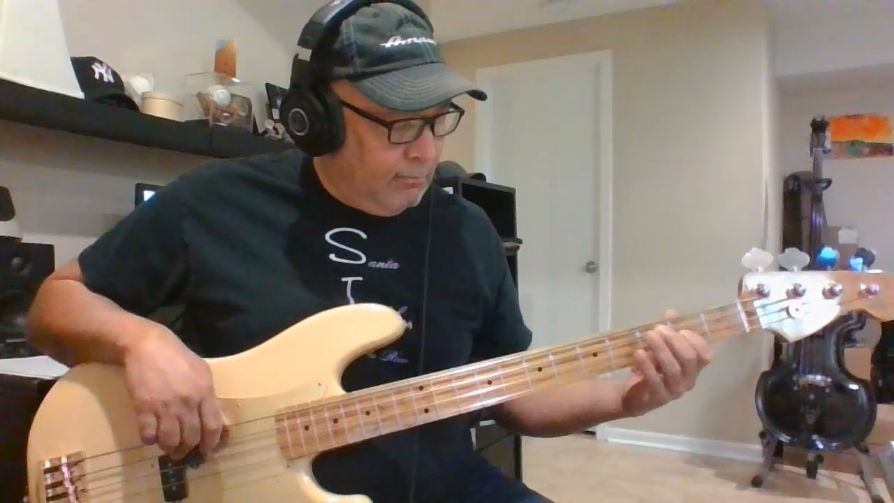 Still Got The Blues (Cover), Fender P bass.