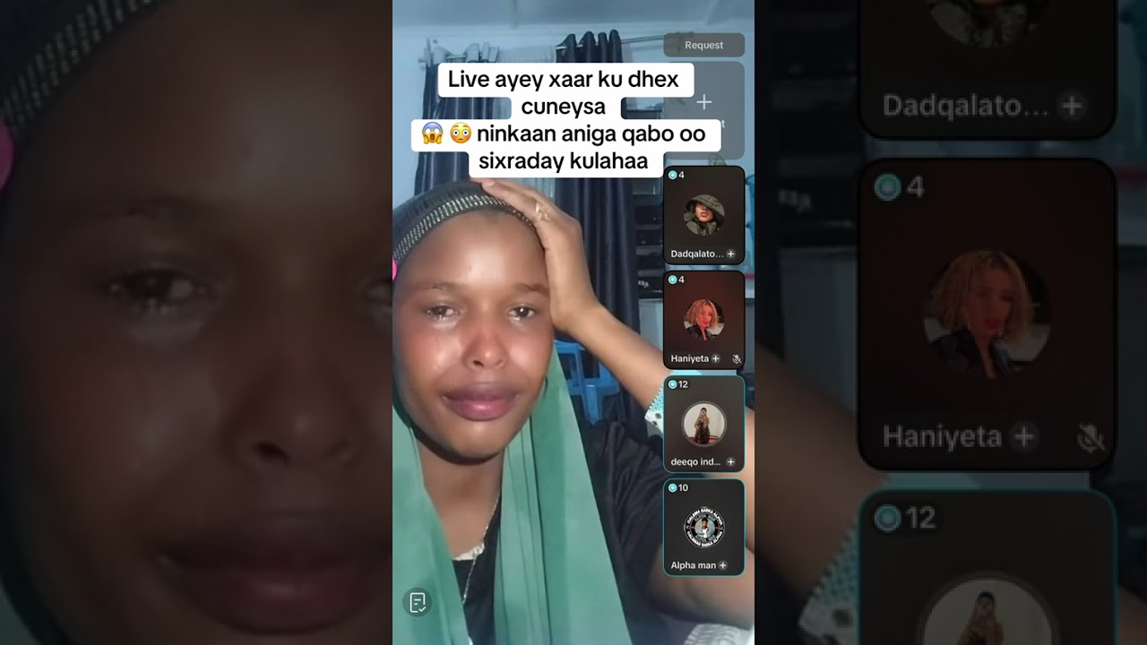 GABAR CAAN AH OO LIVE DHAXDIISA XAAR KU DHEX CUNTAY AYDO ILMEYNEYSA