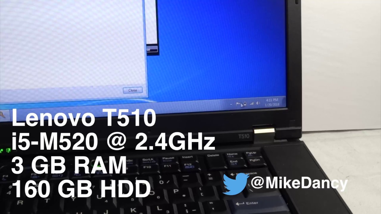 Lenovo Thinkpad T510 overview