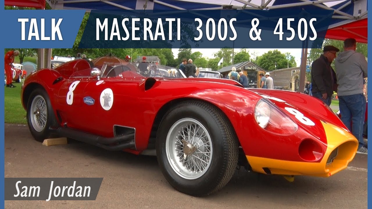 Maserati 300S & 450S at Prescott Historique