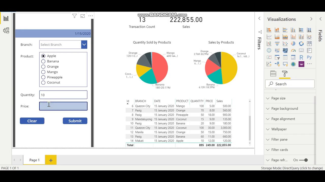 Power Apps in Power BI via Direct Query #PowerApps #PowerBI #BI #Microsoft #Automation
