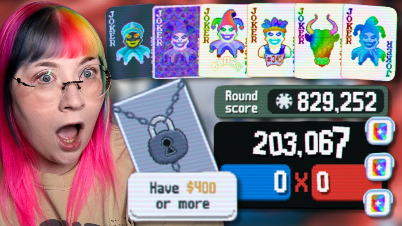 I HIT THE MOST INSANE SEED BY PURE LUCK WHILE TRYING TO UNLOCK THIS JOKER ON BALATRO....