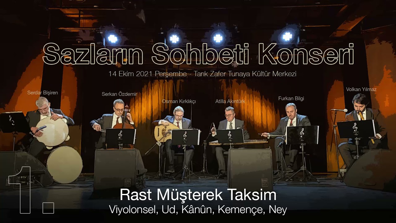1. Rast Müşterek Taksim - İDTMAUT | Sazların Sohbeti Konseri