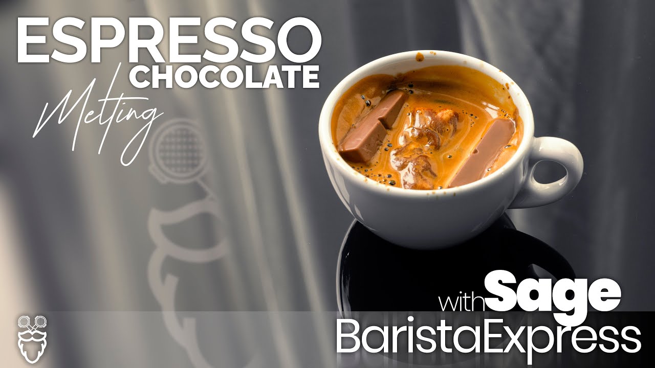 Espresso Melting Chocolate with Sage Barista Express