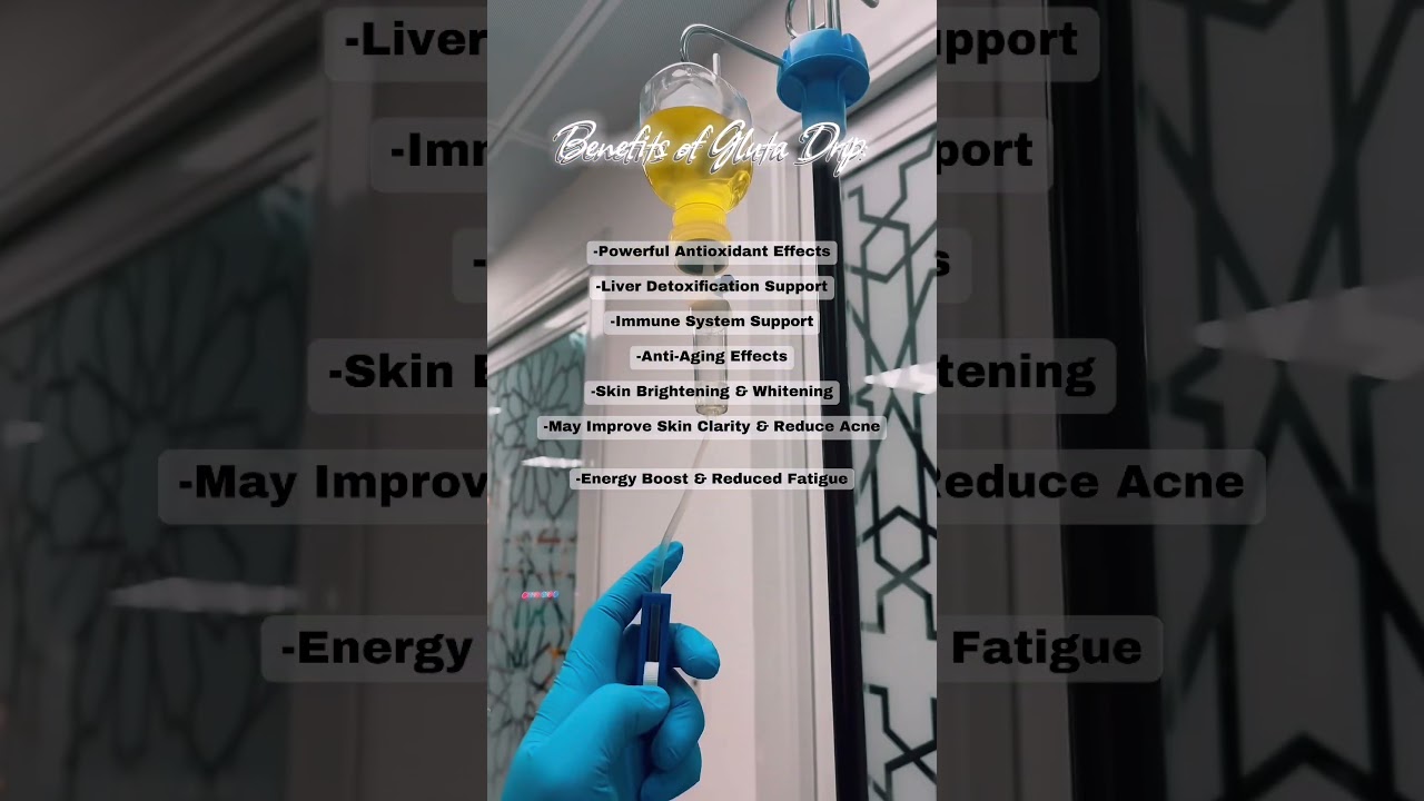 Detox. Brighten. Boost. All in one drip 💧